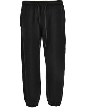 Versace Jeans Couture Pantalon De Jogging À Rayures Latérales - Noir