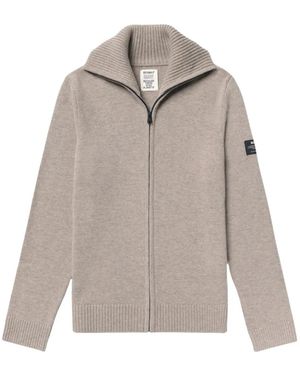 Ecoalf Sasa Zip-Up Cardigan - Grey