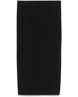 ANDREADAMO Sculpting Midi Skirt - Black