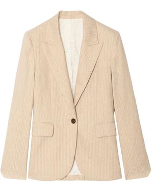 Zadig & Voltaire Tailored Blazer - Natural