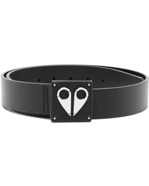 Moose Knuckles Riem Met Logo - Zwart