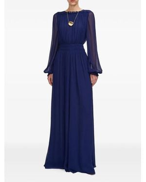 JOSEPH Olivia Kleid Mit Knitteroptik - Blau