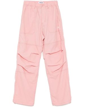 Chocoolate Knee Tuck Trousers - Pink