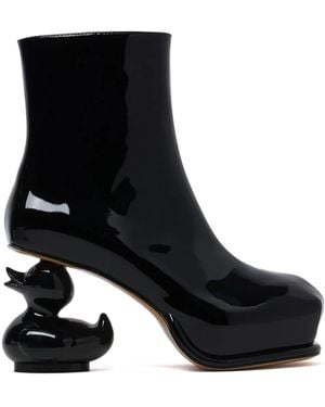Maison Mihara Yasuhiro Duck Heel Boots - Black
