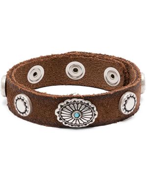 Eraldo Suede Bracelet - Brown
