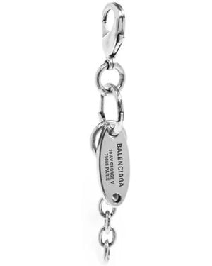 Balenciaga Everyday Chain Earrings - White