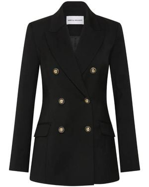 Rebecca Vallance Millicent Double-Breasted Blazer - Black