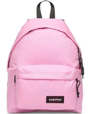 Eastpak Padded Pak'R Logo-Patch Backpack - Pink