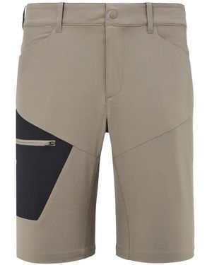 Pascal Millet Pantalones Cortos Wanaka Con Logo - Gris