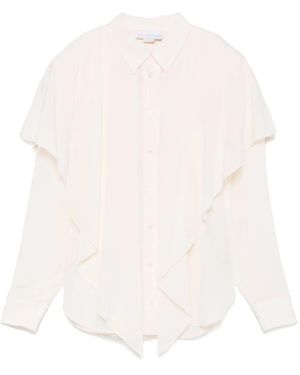 Stella McCartney Silk Crepe De Chine Shirt - White