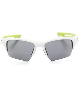 PUMA Gafas De Sol Con Montura Oversize Y Logo - Blanco