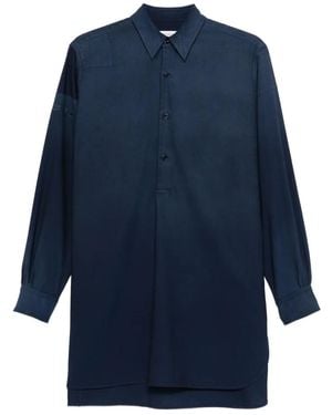 Maison Margiela ロングスリーブ シャツ - ブルー