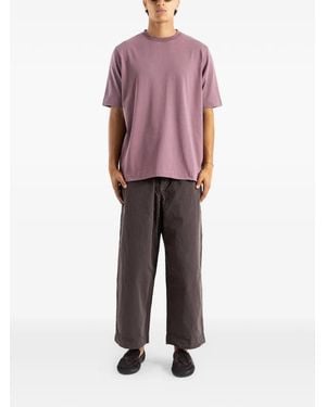 Casey Casey Camiseta Felix De Manga Corta - Morado