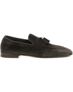 Brunello Cucinelli Tassel-Detail Loafers - Black