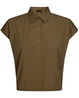 Save The Duck Pocket Collared Shirt - Green