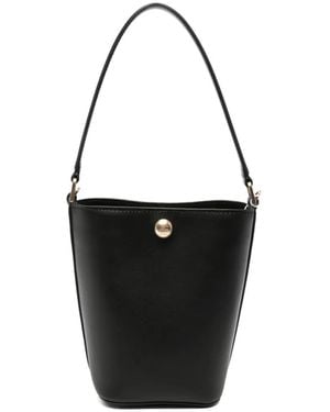 Lacoste Beuteltasche Mit Logo-Gravur - Schwarz