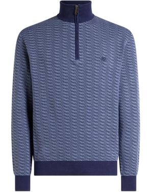 Etro Pull À Broderies - Blue