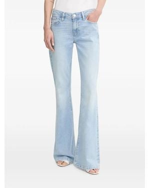 Guess Low-Rise Bootcut Jeans - Blue