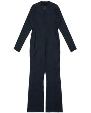 Nike Zip Woven Jumpsuit - Blue