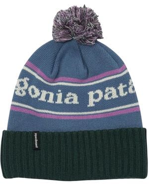Patagonia Logo Beanie - Blue