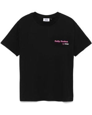 Gcds X Polly Pocket Pizza T-Shirt - Black