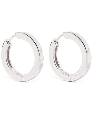 Tom Wood Medium Beck Hoop Earrings - Natural