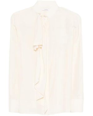 Givenchy Tie Neck Blouse - White