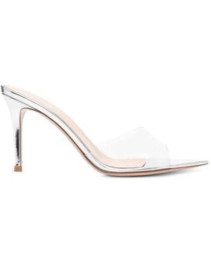 Gianvito Rossi Elle 85 Sandals - White