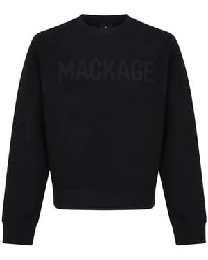 Mackage Logo-Print Sweater - Black