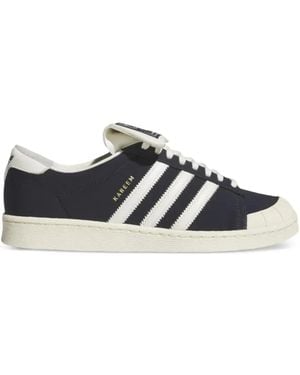 Willy Chavarria Jabbar Striped Trainers - Blue