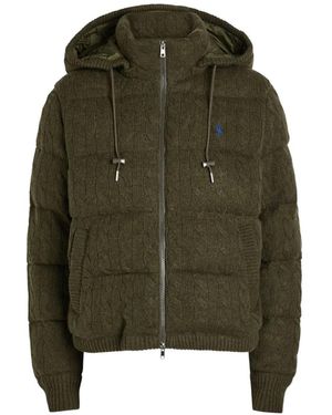 Polo Ralph Lauren Hooded Puffer Jacket - Green