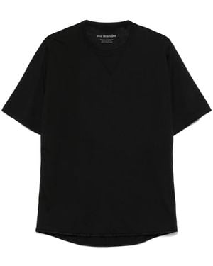and wander T-Shirt En Laine - Noir