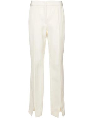 Jil Sander Dart-Detailing Trousers - White