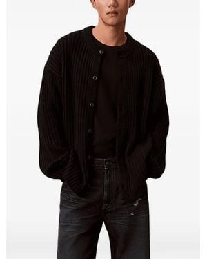 Calvin Klein Buttoned Cardigan - Black