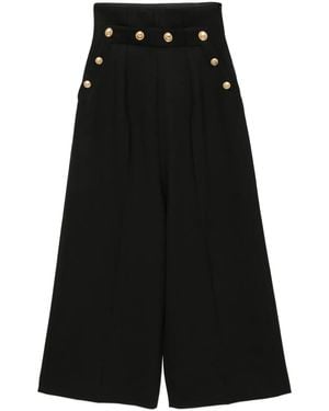 Dice Kayek Pantaloni Dritti - Nero