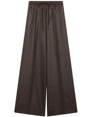 Max Mara Batavia Wool Pants - Brown