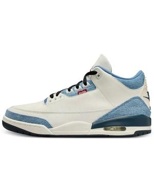 Nike X Levi's Air 3 High-Top Sneakers - Blauw