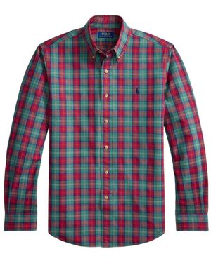 Polo Ralph Lauren Camisa A Cuadros - Azul