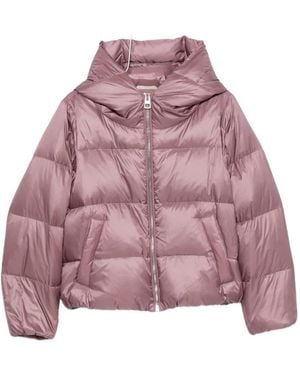 Marc O' Polo Quilted Hooded Jacket - Black