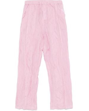 Christopher Esber Crushed Multi-Panelled Trousers - Pink