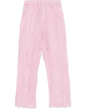 Christopher Esber Pantalon À Empiècements Contrastants - Rose