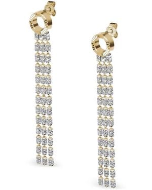 Desmo Typhoon Eternity Diamond Earrings - Weiß