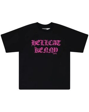 Sp5der Logo-Print T-Shirt - Black