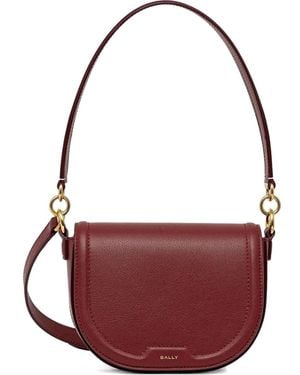 Bally Code Flap Umhängetasche - Lila