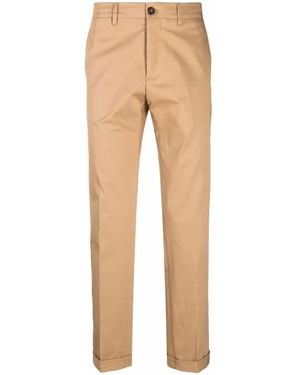 Golden Goose Cotton Chino Trousers - Natural