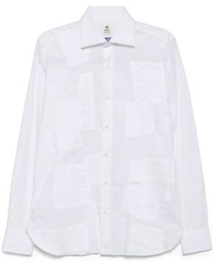 Junya Watanabe Patchwork Shirt - White
