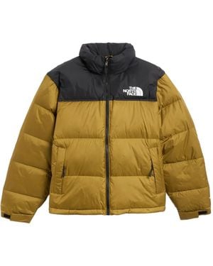 The North Face 1996 Two-Tone Puffer Jacket - Green