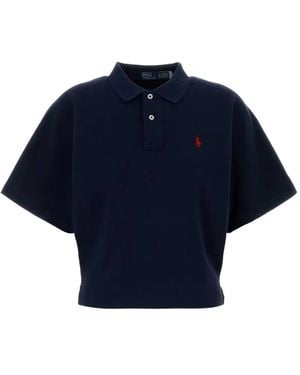 Polo Ralph Lauren Piqué Polo Shirt - Blue