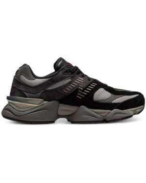 New Balance 9060 Sneakers Met Vlakken - Zwart