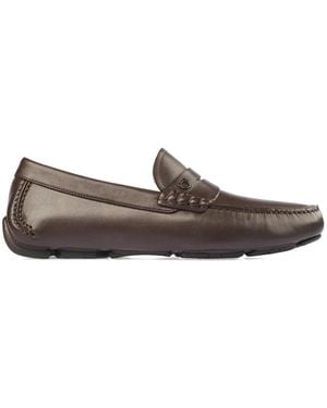 Ferragamo Horseshoe-Detail Loafers - Grey